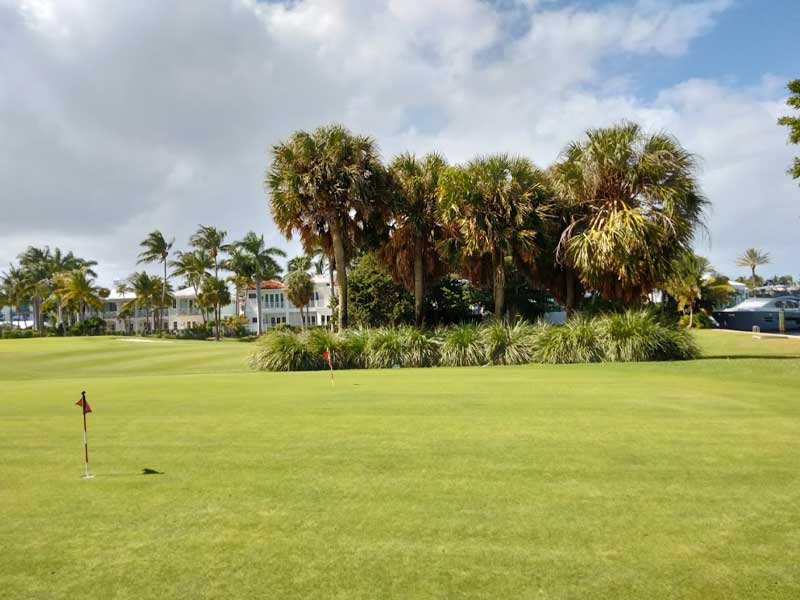 Alan C. Alford Red Reef Family Golf Course fairway and green